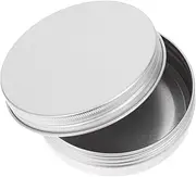 VICASKY Portable Aluminum Cosmetic Jars with Sealed Lids Leakproof Travel Jar Set for Creams Makeup Shampoo