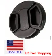 55mm Plastic Snap-On Front Lens Cap Cover for Canon Nikon SLR DSLR Camera