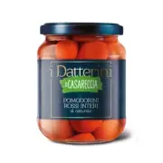 Whole Red Cherry Tomatoes in Natural Juice 540 gr. La Casareccia - Box 12 Pieces