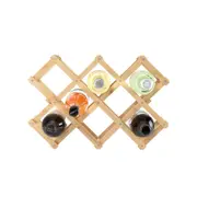 Ambrosia Karira Collapsible Bamboo Wine Rack - Robins Kitchen