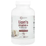 Micro Ingredients, Lion's Mane + L-Ergothioneine, 240 Vegetarian Capsules