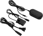 8.4V3A AC Power LP-E6N Dummy Battery Power Adapter Kit for Canon 5D2, 5D3, 5D4, 6D, 6D2, 60D, 7D, with Power Cable