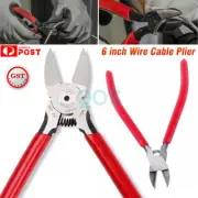 150mm 6" Flush Cut Side Cutters Diagonal Cutting Pliers Wire Cable Nippers Tools