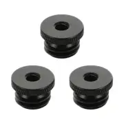 3pcs Male Female Mic Screw Mic Screw Adapter Microphone Stand Thread Size
