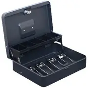 J.Burrows Extra Large Cash Box Black