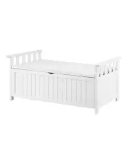 [Gardeon] Outdoor Bench Box in White