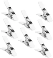 WHAMVOX 8pcs Heavy Duty Backdrop Clips Durable Spring Clamps for Photography Home Improvement More Lightweight Compact Design for Arch Stand Use