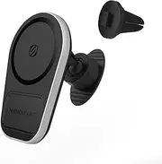 Scosche MagicMount Wireless Car Charger Dash/Vent – Magnetic Phone Holder & Wireless Charging for Phone – Compatible with all Smartphones – Safe & Easy to Install – Wireless Phone Charger for Car
