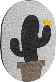 Milisten Wall Mounted Cat Scratcher Pad Cactus Pattern Cat Scratching Board for Large Cats and Kittens Durable Corrugated Functional Cat Protects Furniture Floors