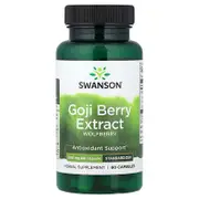 Swanson, Goji Berry Extract, Standardized, 500 mg, 60 Capsules