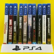 Sony Playstation 4 PS4 10 Game Holder Display Stand White and Black Accessory