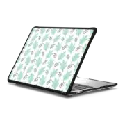 MacBook Pro 13-inch (M1 / M2 / Intel) Impact Case Mint green silver hand painted watercolor foliage