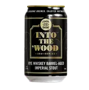 Stomping Ground Into the Wood Rye Whiskey Barrel-Aged Imperial Stout 2021 355ml Can