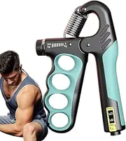 Qhvynpo Grip Trainer - Adjustable Grip Strength Training Tool | Ergonomic Strength Training Accessory for Finger Exercises on the Go and Home Gym