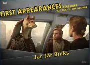 Topps Star Wars Card Trader First Appearances Jar Jar Binks Gold Digital Card