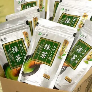 日本 森半 京都宇治抹茶粉 100g/包 無糖