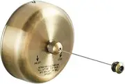 BESy Retractable Clothesline SUS304 Stainless Steel Clothes Dryer with Adjustable Stainless Steel Rope String Hotel Style Heavy Duty,9.2 Feets,Antique Brass Finish, Round Style