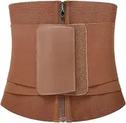 WOOVEEWIND Waist Trainer Hourglass Girdle Waist Cincher Corset Lumbar Support Lower Back Brace Weight Loss Slimming Body Shaper/304