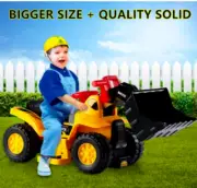 6V Electronic Construction Bulldozer Walker Train Truck Ride On Pretend Play Toy
