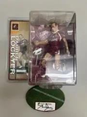 DARREN LOCKYER Hand Signed Qld Figurine Series 1 + Photo Proof