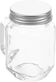 Baluue Nail Cup Manicure Tools Storage Disinfecting Jar Nail Brush Cup Cuticle Clippers Tweezer Storage Case