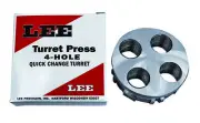 NEW LEE 4 Hole Turret Quick Change to suit Turret Reloading Press 90269