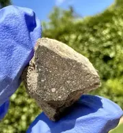 meteorite:Abadla 002:weight 4.543 Grams:rare Carbonations With CA’is