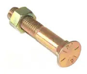 High Tensile Plough Head Bolts (Lot of 6) - 1/2" x 1 3/4" UNC, Grade 8, 10.9
