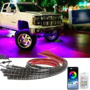 Car Underglow Strip Lamp LED RGB Neon Light For Chevrolet Silverado 1500 2500 (for: Chevrolet)
