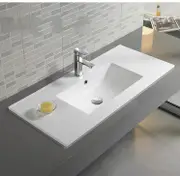 600-1500*460*180mm Gloss White Ceramic Top