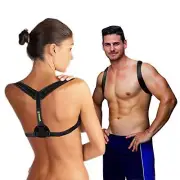 Medisure Adjustable Back Posture Corrector, Unisex, Lightweight, Padded
