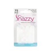 Snazzy Crystal Clear Ouchless Mini Polyband Rubber No Metal Elastics Bands...