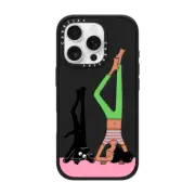 iPhone 16 Pro Impact Case MagSafe Compatible Yoga & Dog