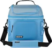 NEW Coleman Pro 24 Can Beverage Soft Cooler Lunchbox Fully Insulated Lid & Body