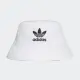 【adidas 愛迪達】漁夫帽 帽子 遮陽帽 運動帽 三葉草 BUCKET HAT AC 白 FQ4641