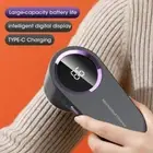 USB Rechargeable Lint Remover for Clothing LED Digital Fuzz Fabric Shaver