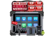 2025 Autel MaxiSYS MS909EV EV Diagnostic Scanner w/ EVDiag Box, ECU Coding, 40+ Services