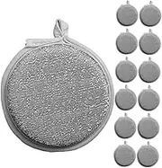 Baluue Kitchen Scouring Pads Pcs Dishwasher Safe Double-Sided Sponge High Absorbency Stainless Steel Scouring Pads Non-Oil Sticking for Dishes
