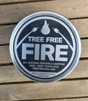 Campfire Hiking Tree Free Fire Portable Tabletop Fire Pit All Natural Candle
