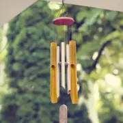 10Pcs Garden DIY Tube Bamboo Wind Chime Pipe Wind Chime Parts Garden Door
