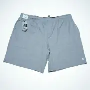 Solaris Active Studio Men's Workout Shorts XXL Gray Quick Dry Secure Pocket NWT