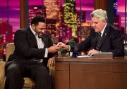 Jerome Bettis and Jay Leno Historic Television Old Photo 2