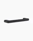 Single Round Face Towel Rail Holder Shelf Wall Mounted Brass Matte Black