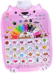 KALLORY 1pc Early Education Audio Wall Chart Posters Educational Audio Poster Audio Chart Audio Poster Learning Poster Educational Audio Chart PVC