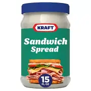 Kraft Sandwich Spread, 15 Oz Jar