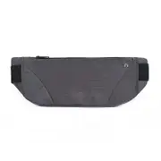 SPORX Waterproof Running Belt Zip Waist Pouch Charcoal