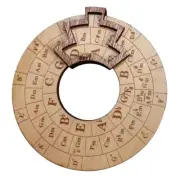 Wooden Melody Tool Music Instrument Wood Melody Maker Circle of Fifths7590