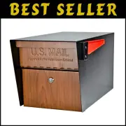 Vandal-Resistant Mailbox with Patented Locking Mechanism - 25 lbs of Security