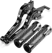MAODOXIANG Handlebar Kits Motorcycle Grips CBR954RR Handle Grips Handlebar Ajustable Brake Clutch Levers for CBR 954RR CBR954RR CBR954 RR 2002 2003 (Color : W Style Color)