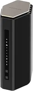 NETGEAR Nighthawk WiFi 7 Router (BE17000) – Security Features, 17 Gbps Wireless Speed, 10 Gig Internet Port, Tri-Band Gaming Router, Covers 3,300 sq. ft., 150 Devices, Built-in VPN, USB 3.0